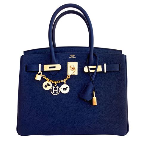 blue hermes purse|hermes bag black market.